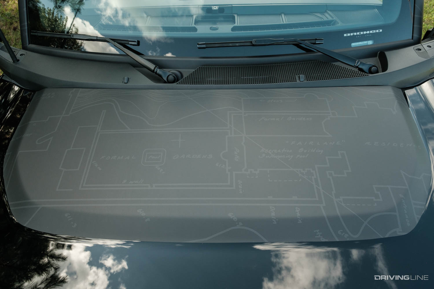 Fair Lane Estate Graphics on 2021 Fair Lane Estate Ford Bronco RTR