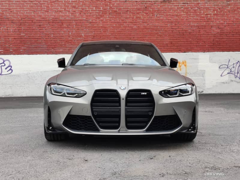 2021 BMW M3 6-speed front view