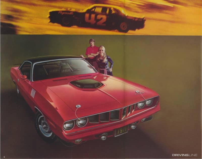 Plymouth 'Cuda with 727 automatic transmission