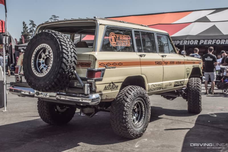 Jeep Grand Wagoneer on Nitto Trail Grappler tires