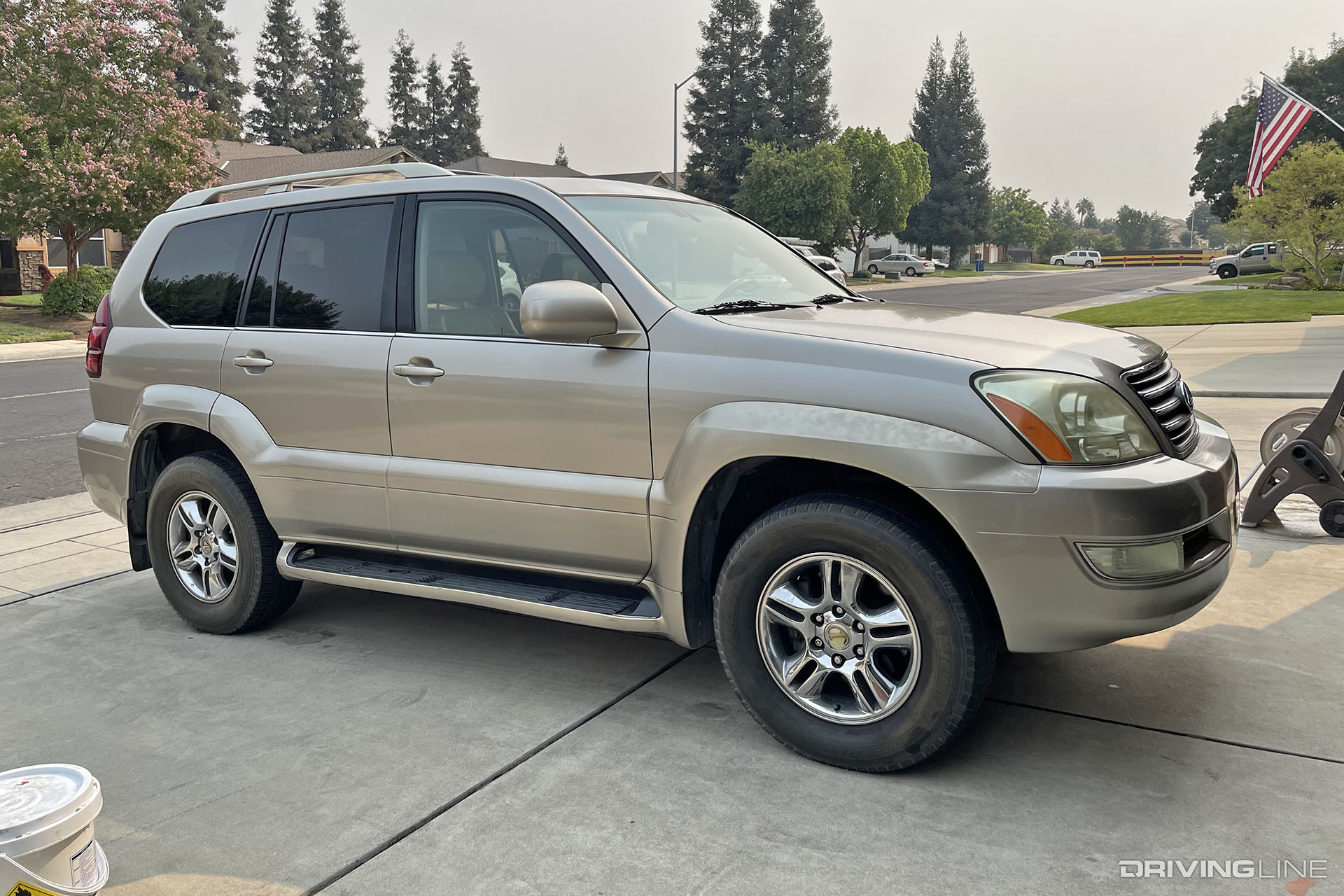 2004 Lexus GX470 Gold