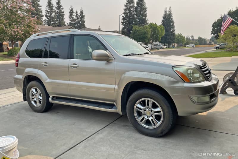 From The Mall to the Trail Fitting Upsized Tires on Our '04 Lexus