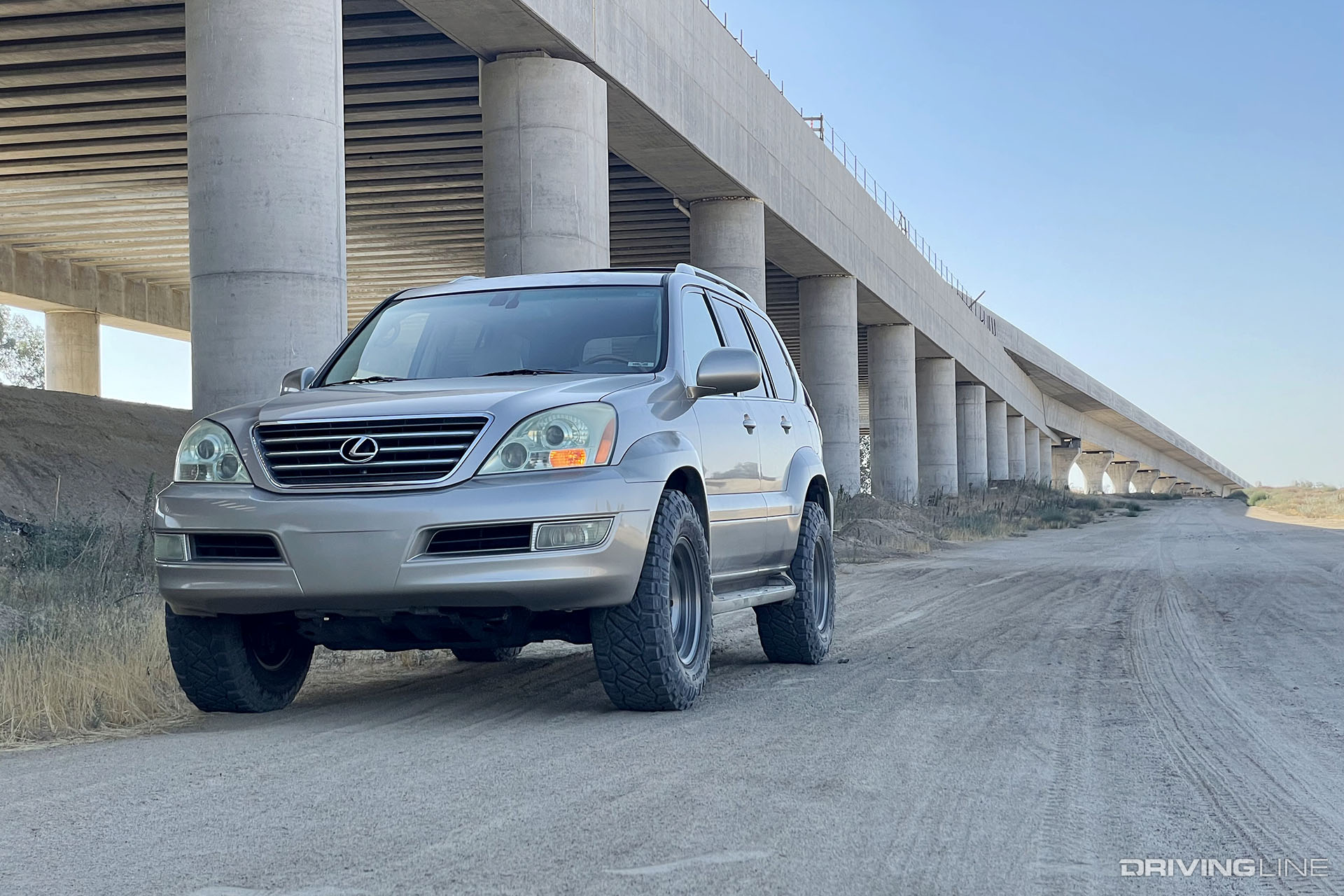 2004 Lexus GX470 on Nitto Ridge Grapplers front driver side