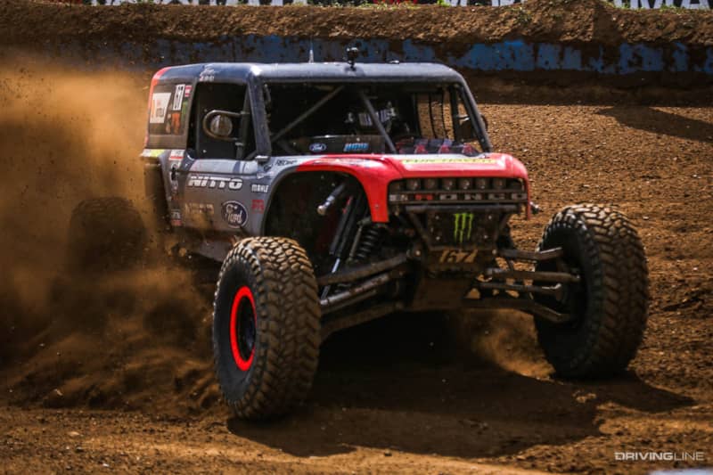 Loren Healy racing on Nitto Trail Grappler Tires at 2021 Ultra4 Crandon