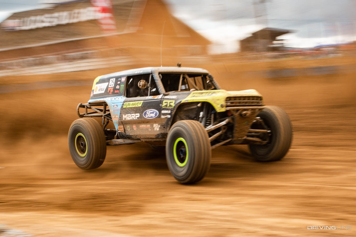 Vaughn Gittin Jr. racing at 2021 Ultra4 Crandon