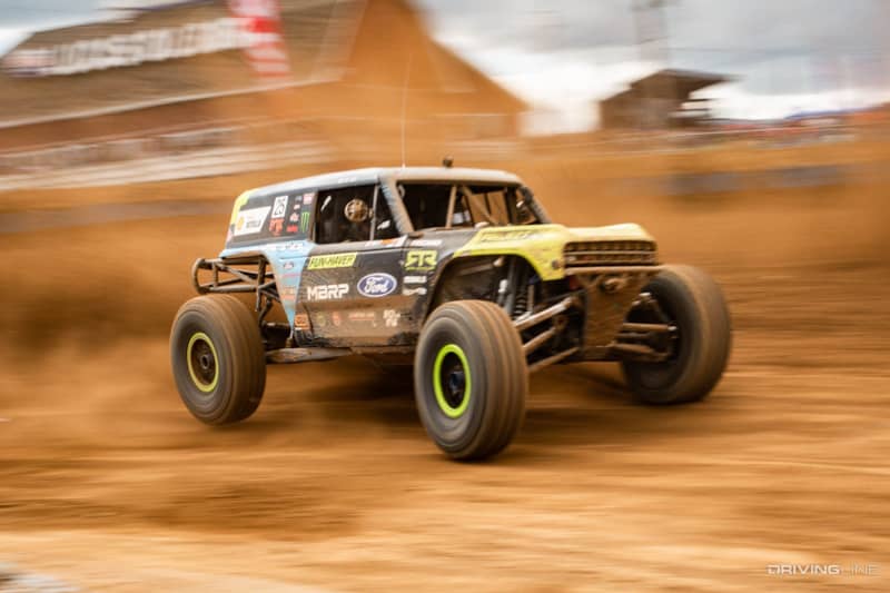 Vaughn Gittin Jr. racing at 2021 Ultra4 Crandon