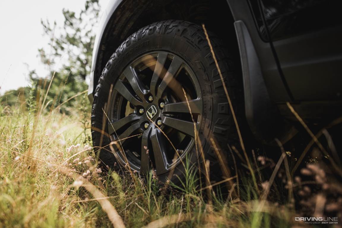 Honda Ridgeline with Nitto Ridge Grappler Tires