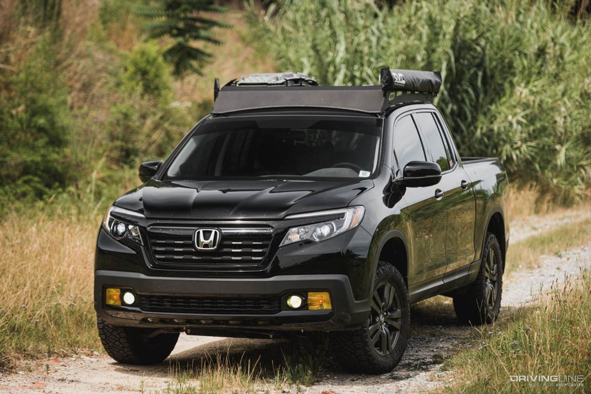 Honda Ridgeline with Offroad Accessories