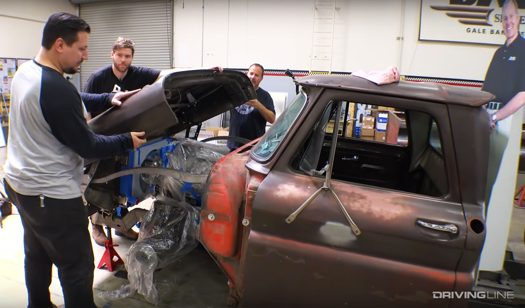 C20 Chevrolet Truck Hood Installation