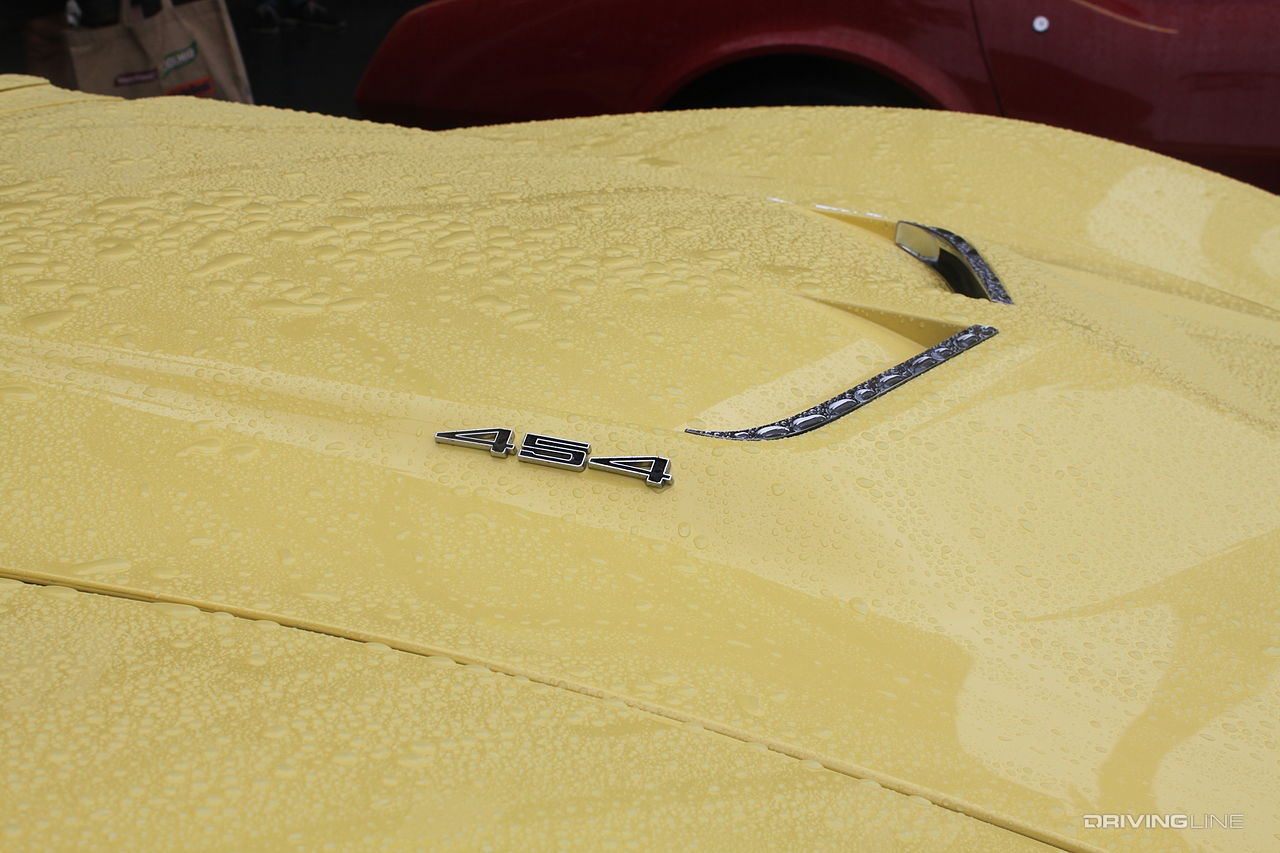 Chevrolet Corvette 454 SS badge