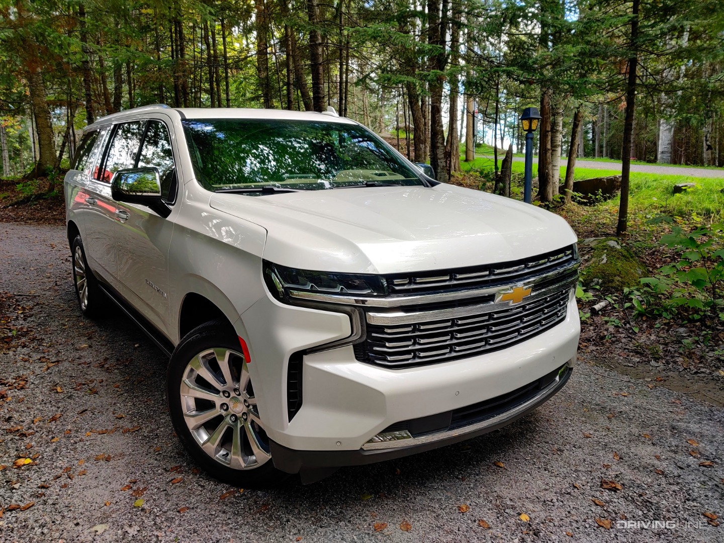 2021 Chevrolet Suburban Duramax Diesel front 3/4