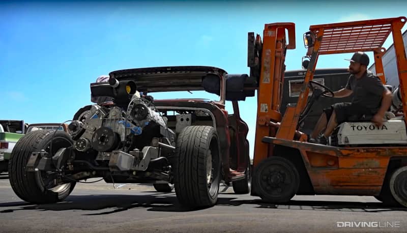 Duramax L5P Supercharger Banks Chevy C20 on Nitto NT555 G2 tires