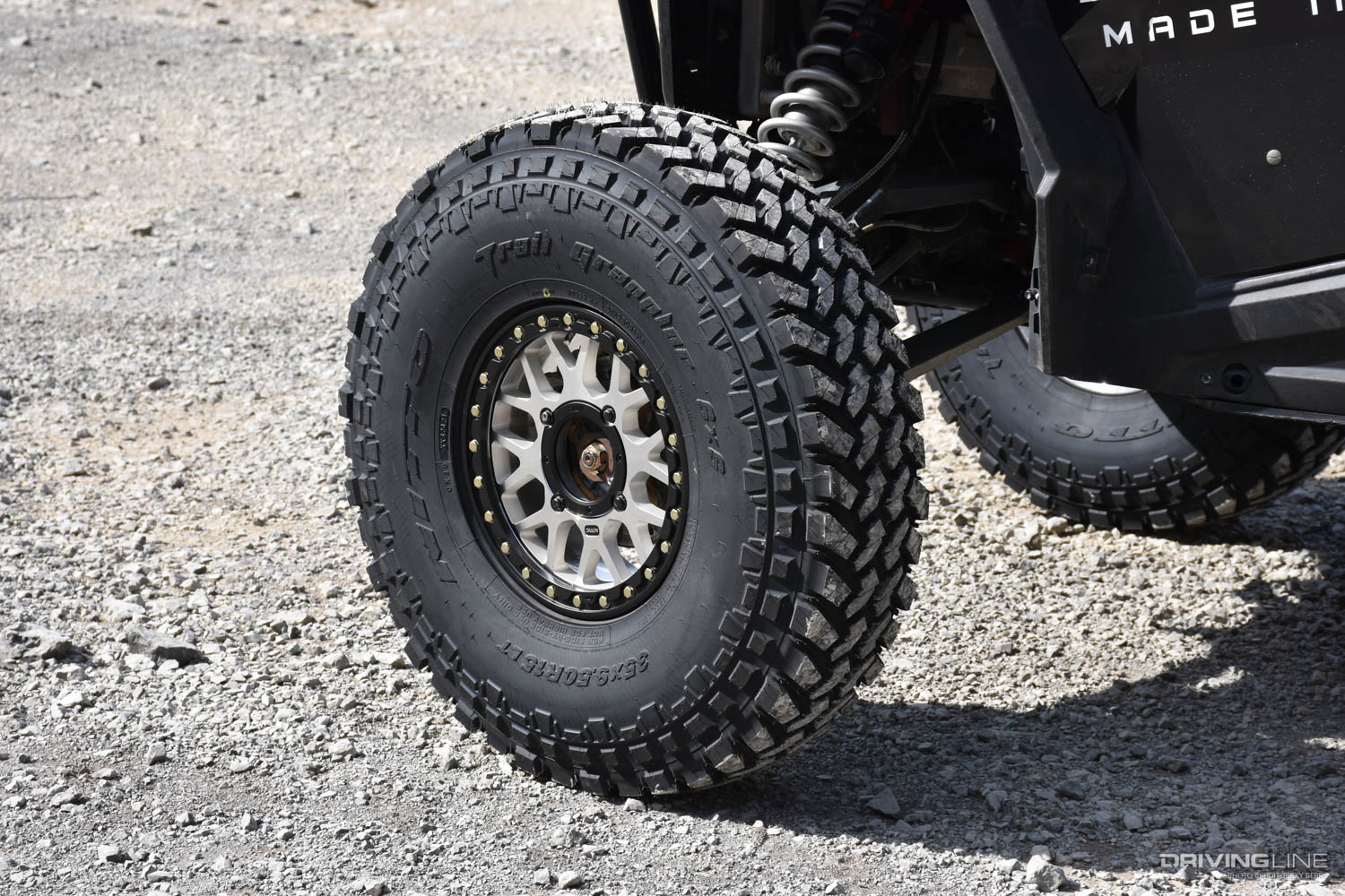 Nitto's New 35" Trail Grappler SXS Tires close up