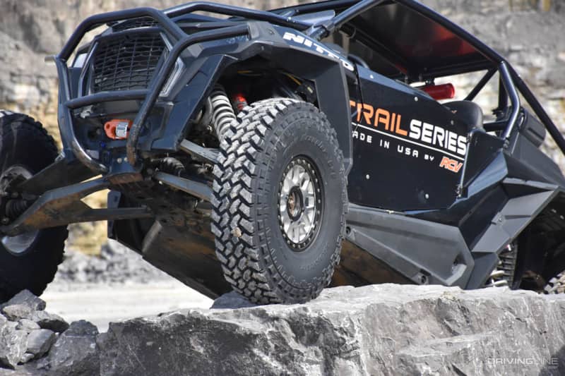 Nitto's New 35" Trail Grappler SXS Tire on RCV tuned UTV