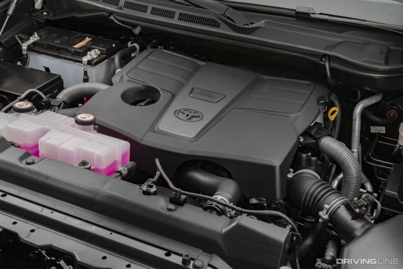 Toyota i-Force twin-turbo V6 3.5L engine in 2022 Tundra