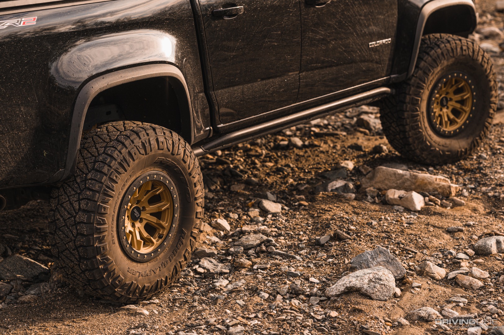 37" Nitto Ridge Grapplers on Colorado ZR2