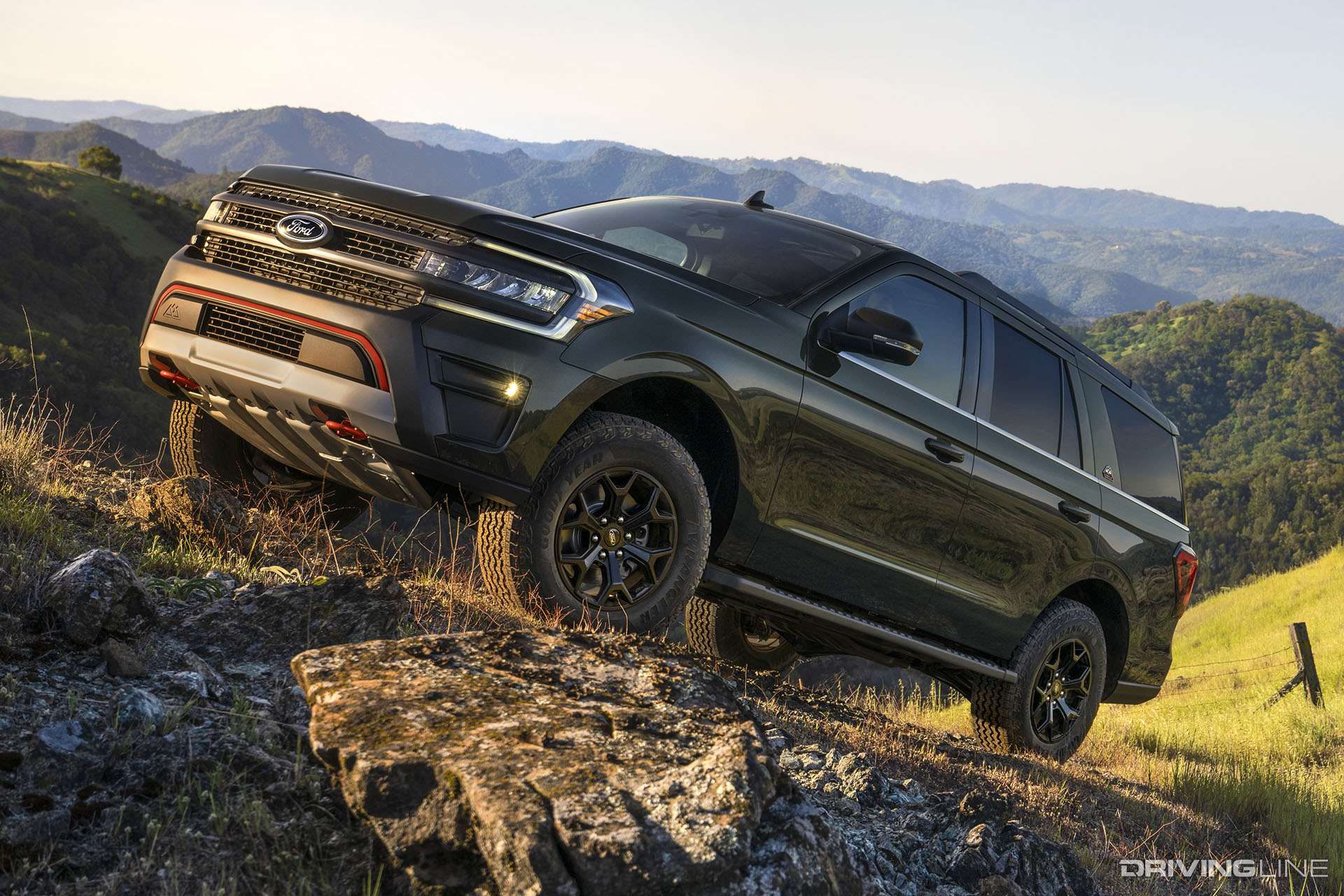 2022 Ford Expedition Timberline Off Roading