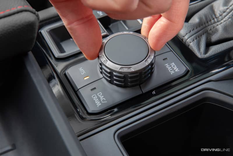 2022 Toyota TRD Pro Trail Modes