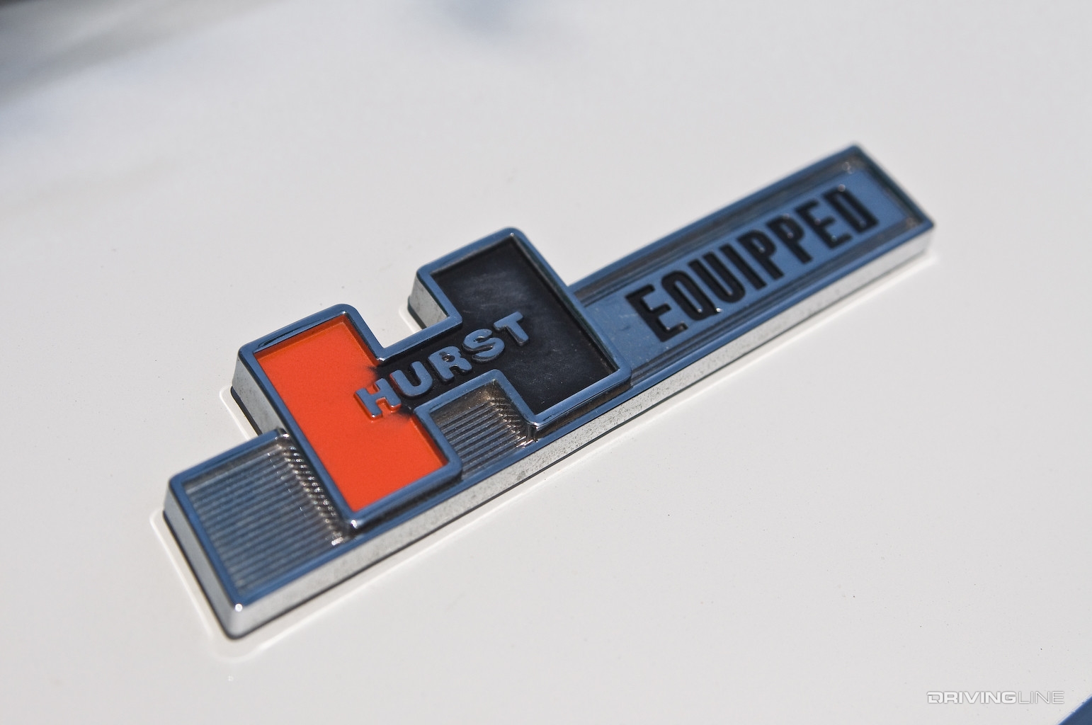 Hurst Equipped badge
