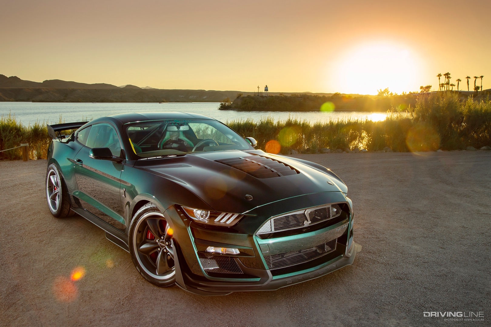 Front of Darroll Myers' Steeda 2020 McQueen Racing Ford GT500