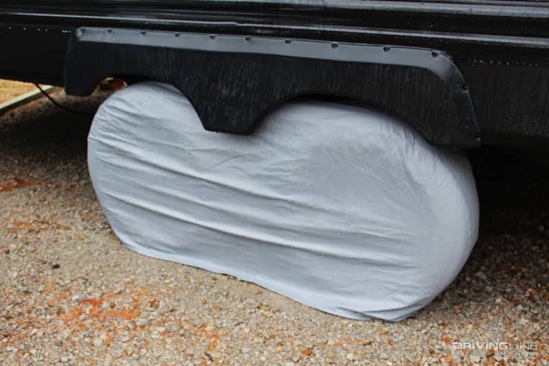 Tire Cover Tandem Axle Camper