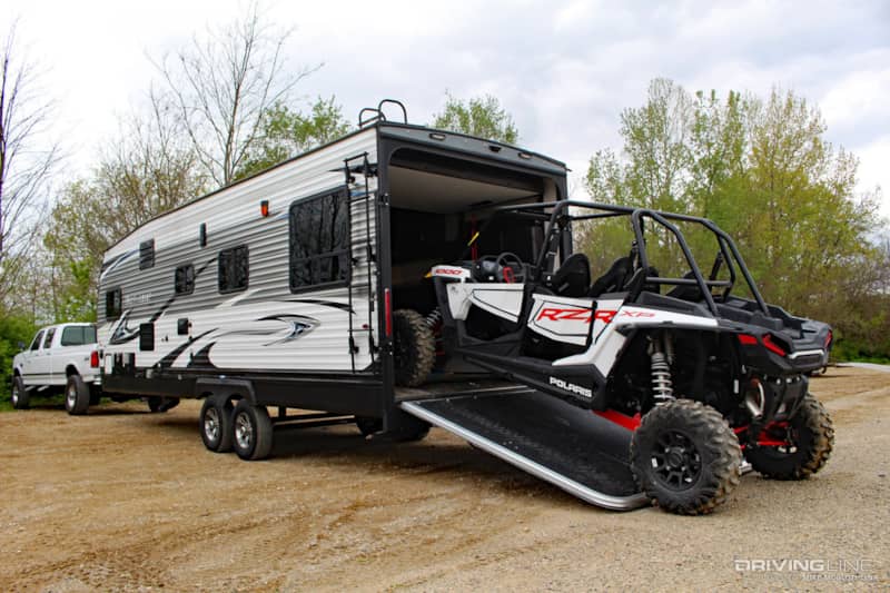 Toy Hauler Polaris Rzr Ford Truck on Nitto Ridge Grappler Tires