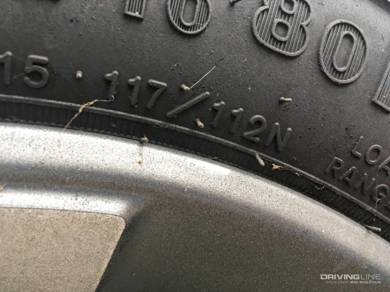Trailer Tire Load Index Speed Rating