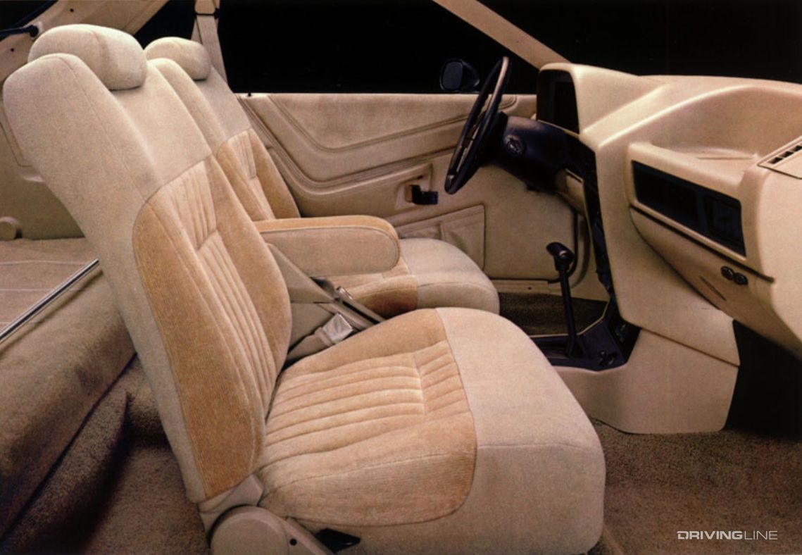Ford EXP interior
