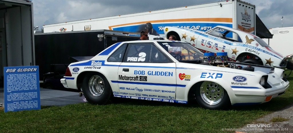Ford EXP NHRA dragster Bob Glidden