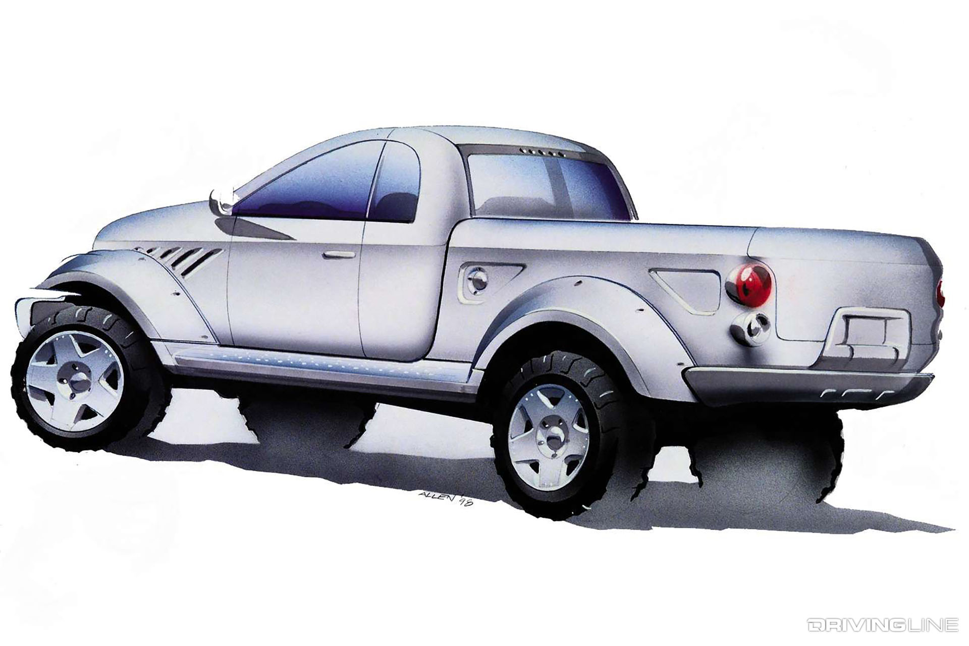 Dodge Power Wagon Concept Art