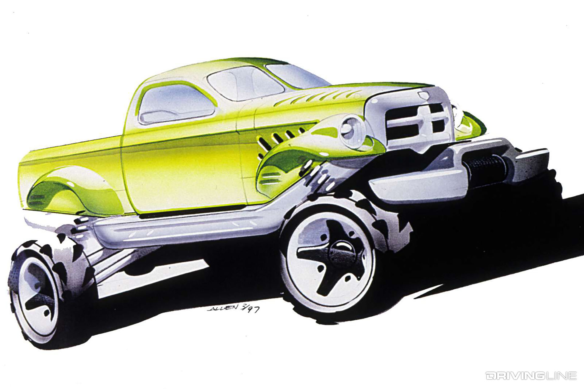 Dodge Power Wagon Concept Art