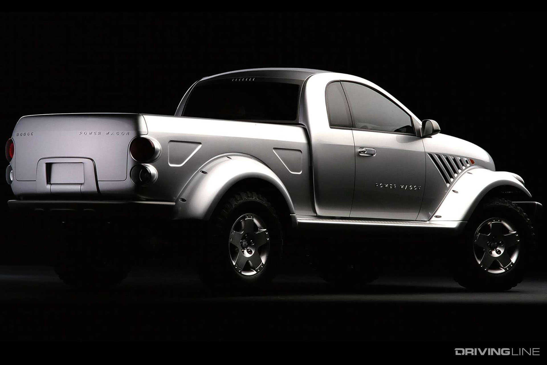1999 Dodge Power Wagon Concept Rear