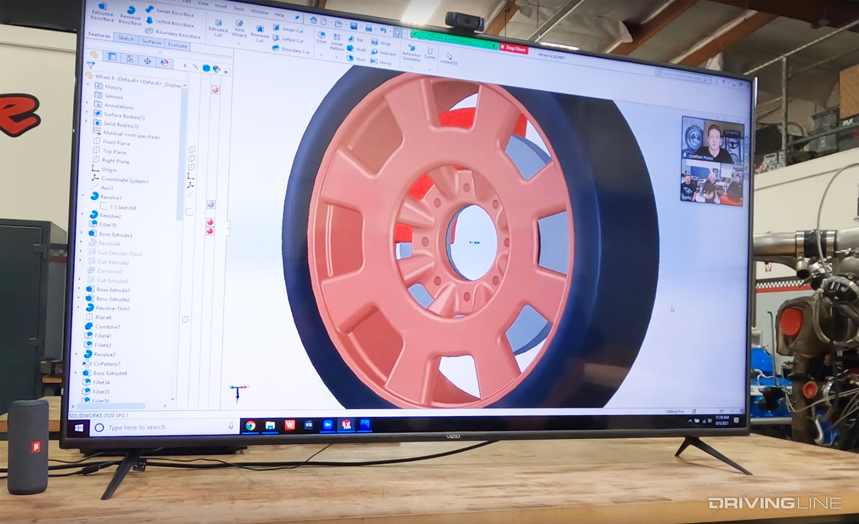 LokJaw Custom Wheel Design Solid Works