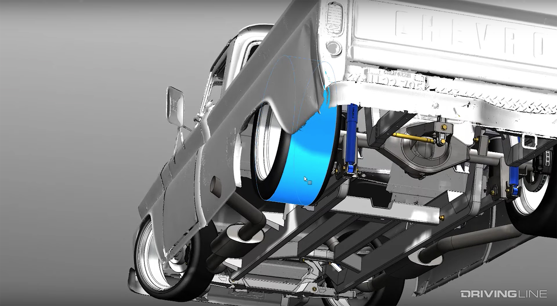 Rear Custom Aluminum Wheels Banks Built LokJaw