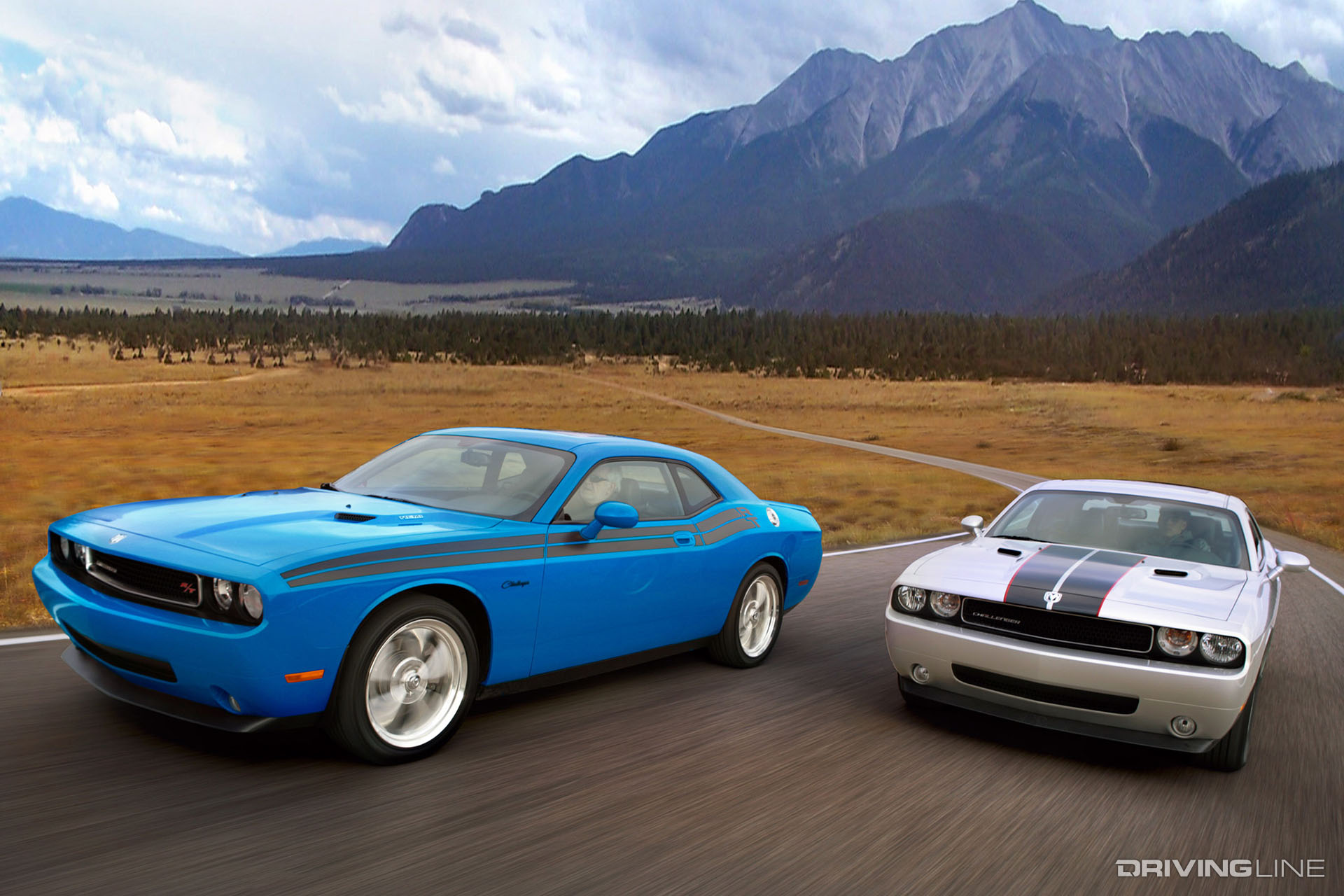 2009 Dodge Challenger R/T Blue
