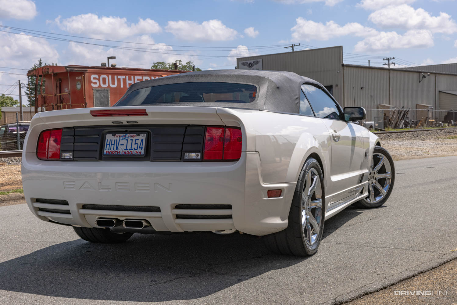 2006 Saleen Ford Mustang convertible rear passenger side