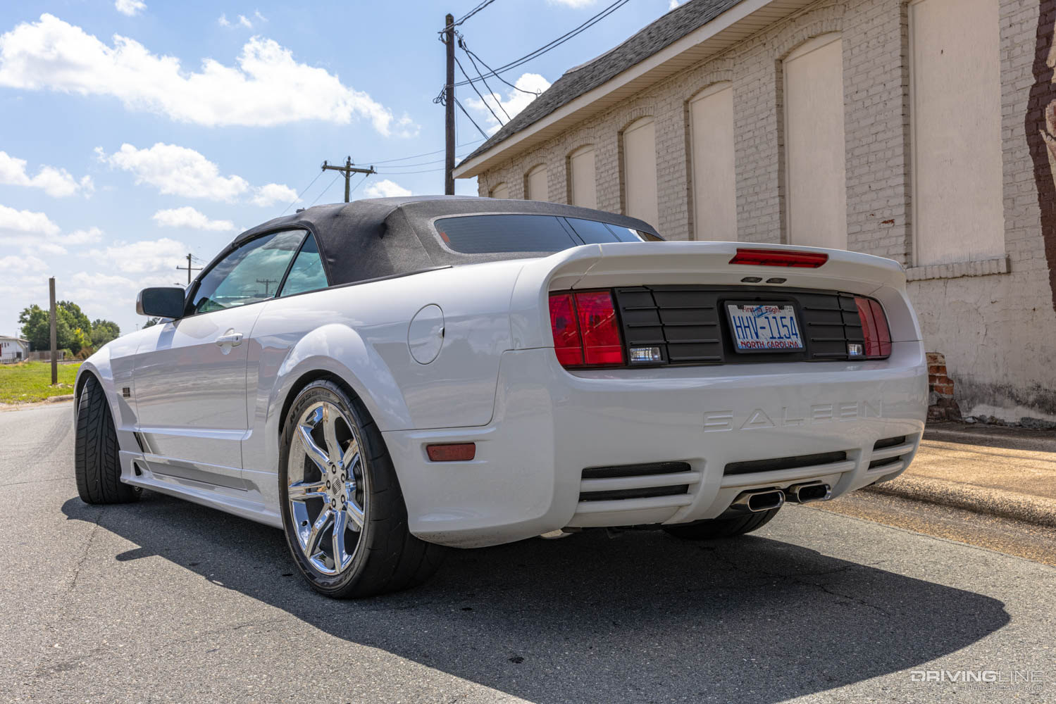 2006 Saleen Ford Mustang convertible rear driver side