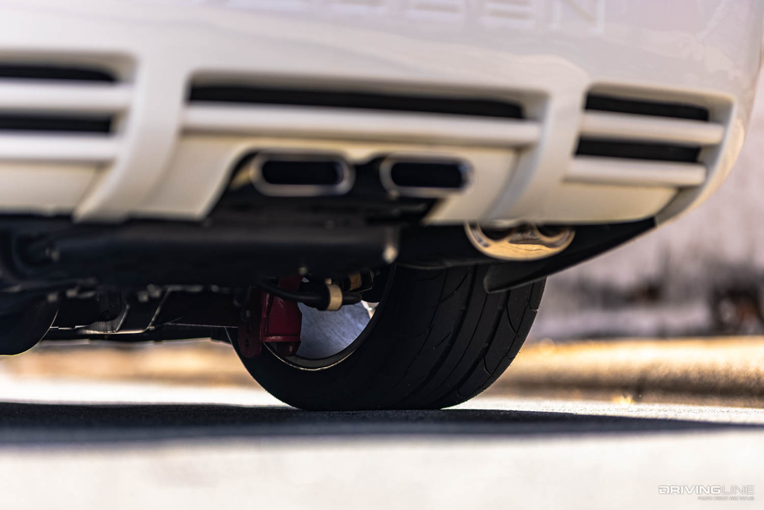 NT555RII rear tires on a 2006 Saleen Ford Mustang convertible