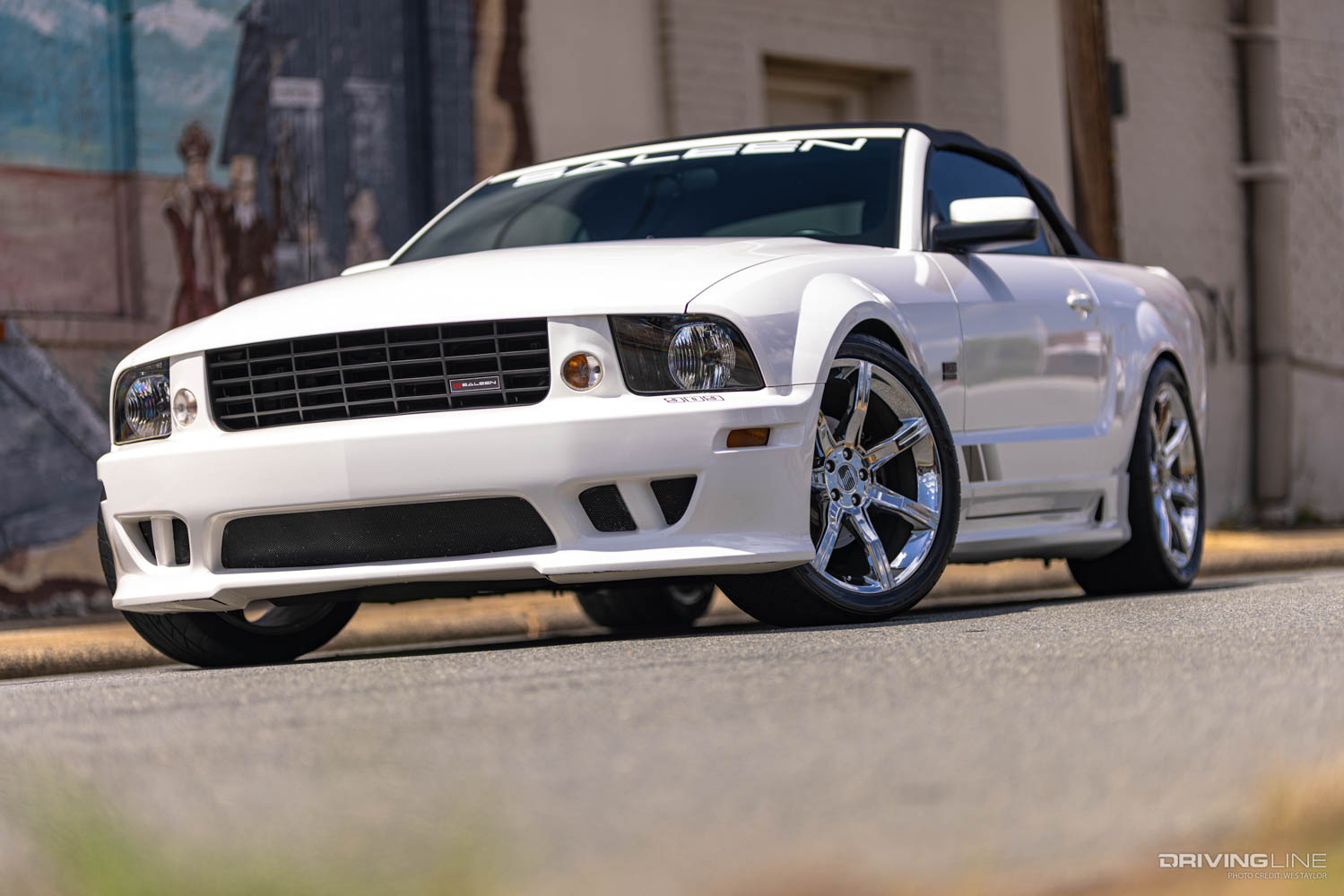 2006 Saleen Ford Mustang convertible driver side low