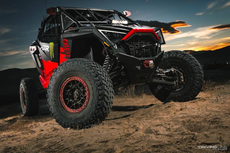 Casey Currie's RZR Side-by-side on Nitto Trail Grappler SxS tires