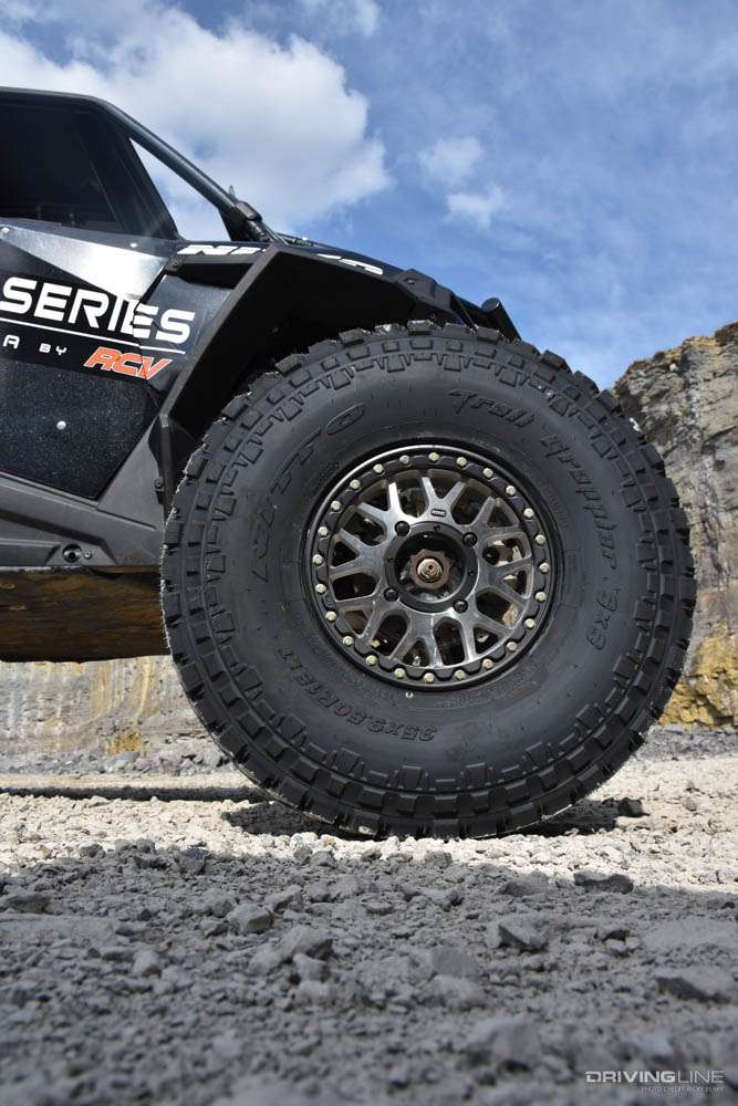 Nitto Trail Grappler SxS tire on Beadlock wheel
