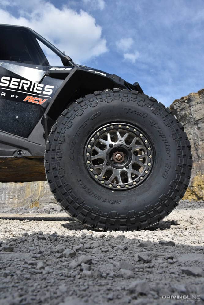 Nitto Trail Grappler SxS tire on Beadlock wheel