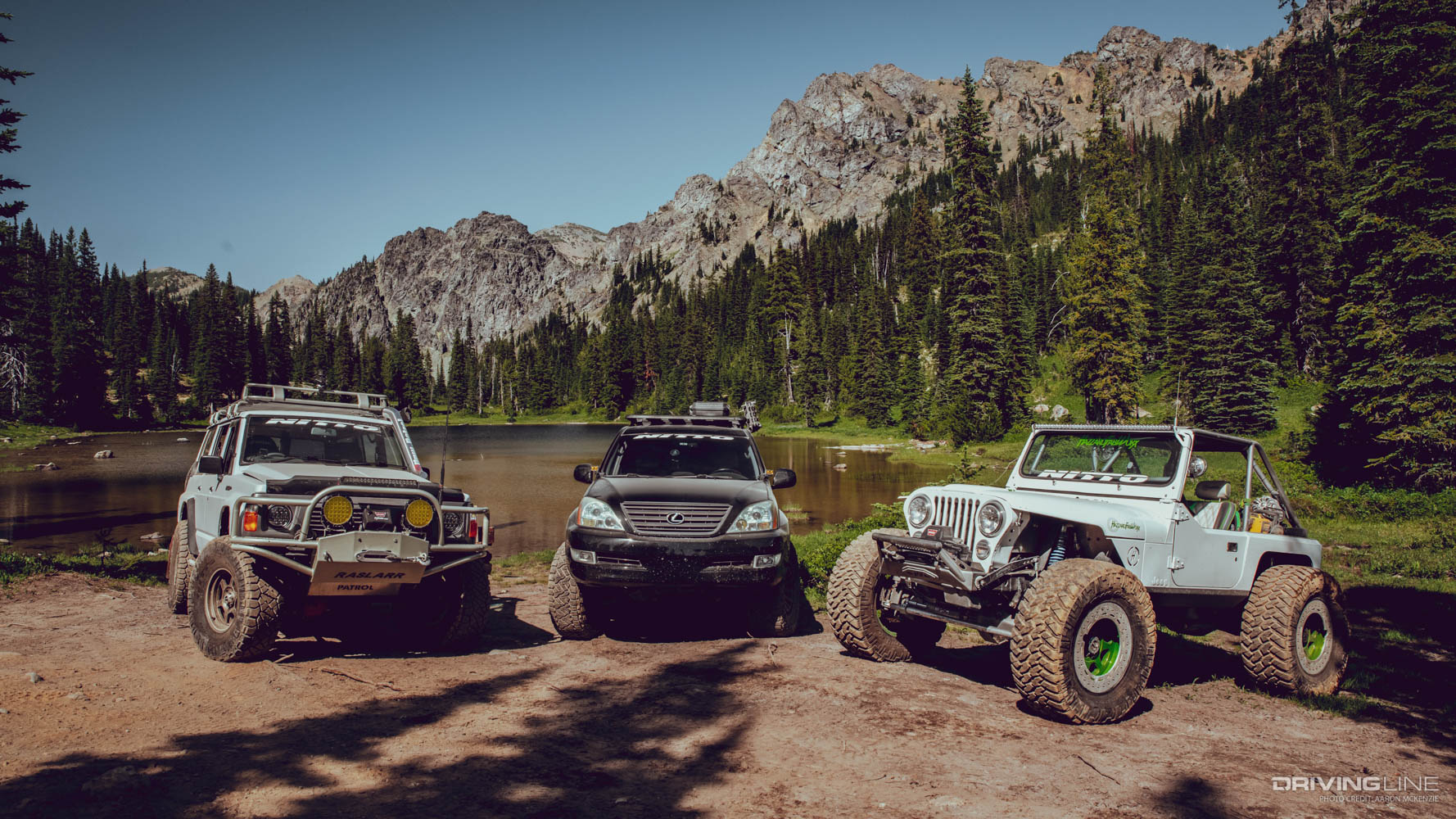 Gallagher Lake OHV with three off-road vehicles