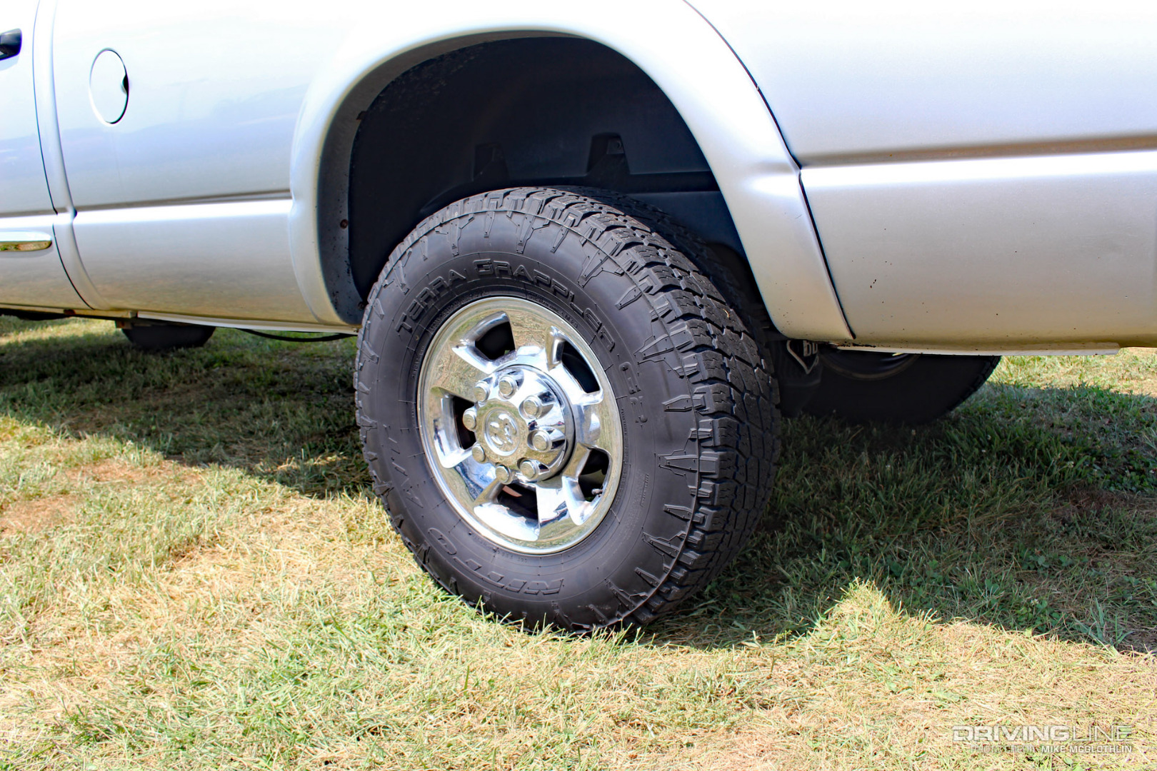 Nitto Terra Grappler G2 Tire on a 2006 Dodge RAM 2500