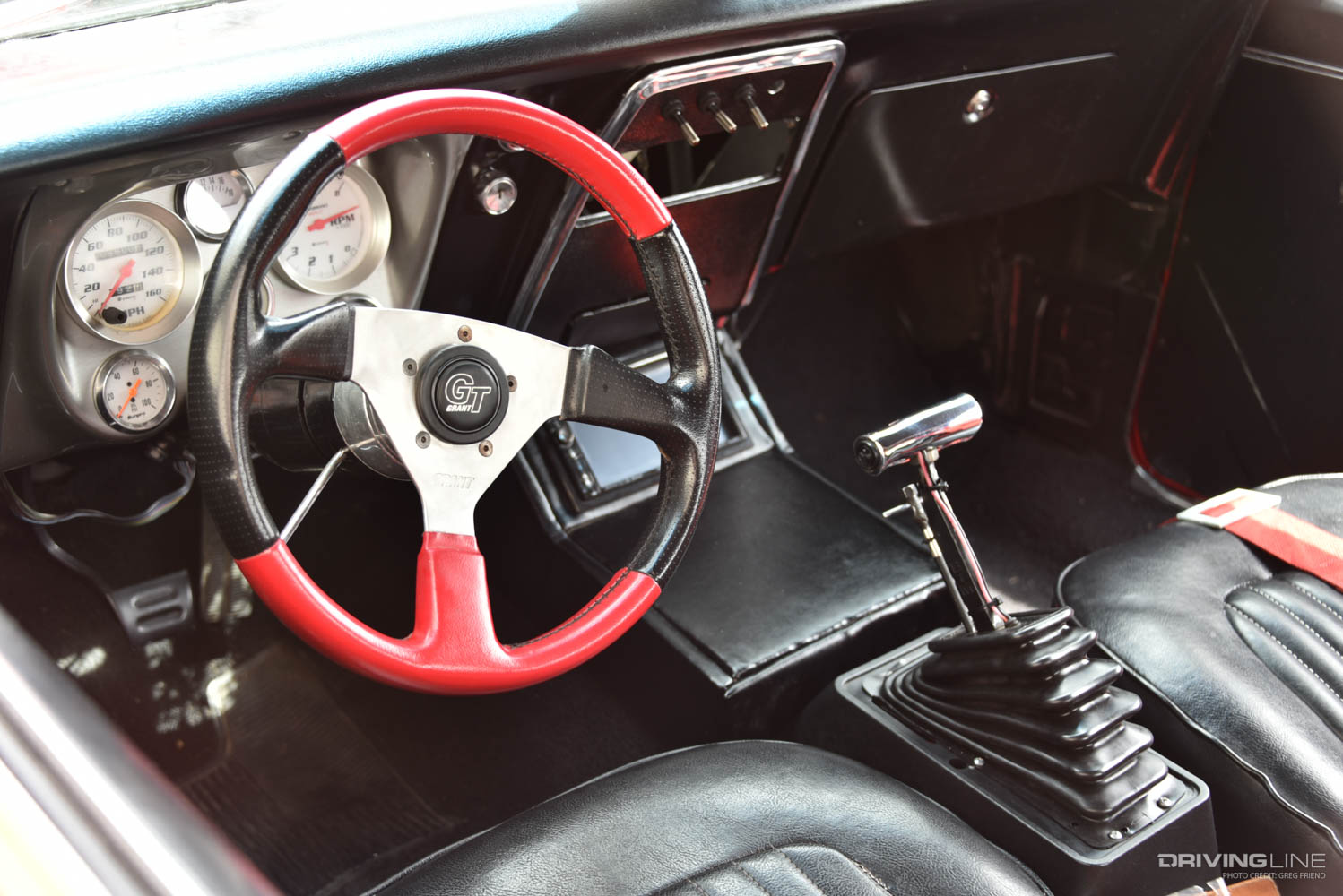 1967 Chevy Camaro "Hellhound" interior