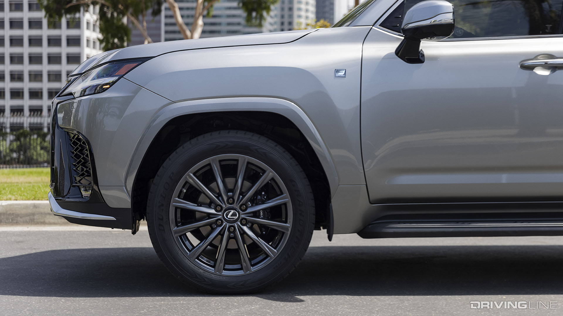 2022 Lexus LX600 F Sport Side View