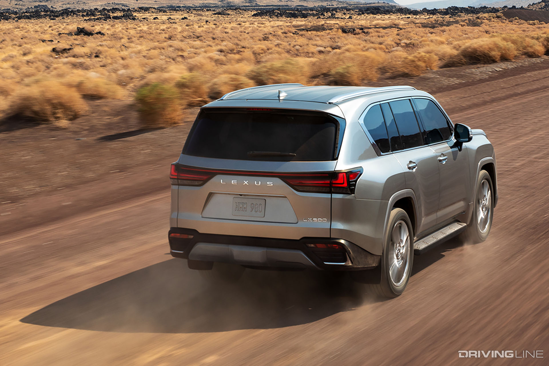 2022 Lexus LX600 in Dirt