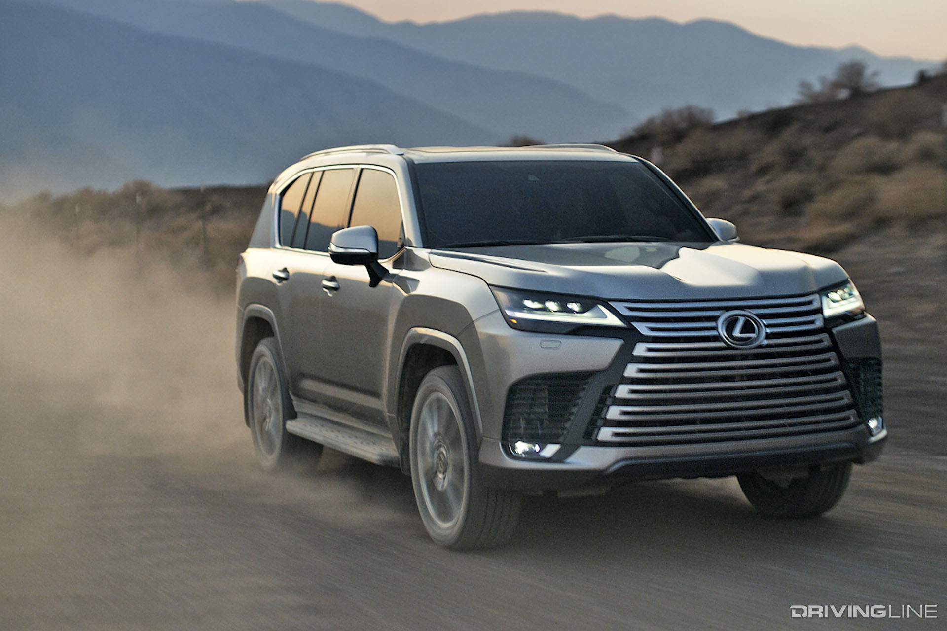 2022 Lexus LX600 on Trail