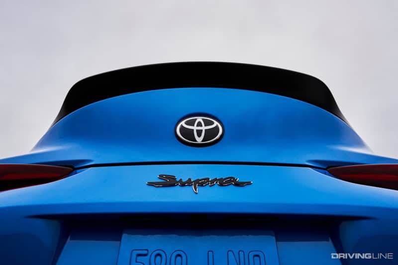 Toyota Supra Rear Wing