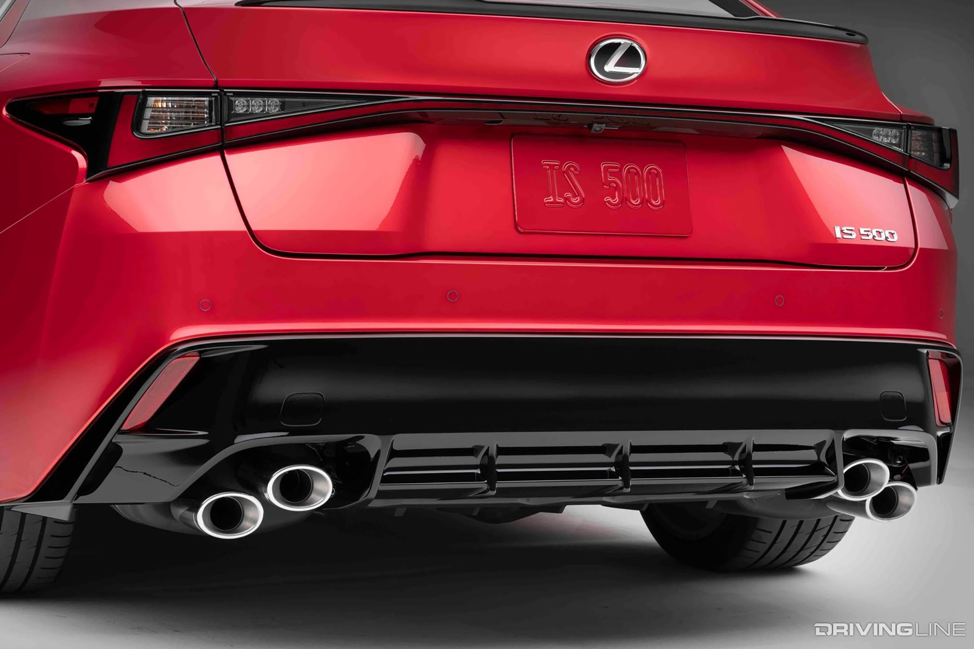2022 Lexus IS500 Rear View